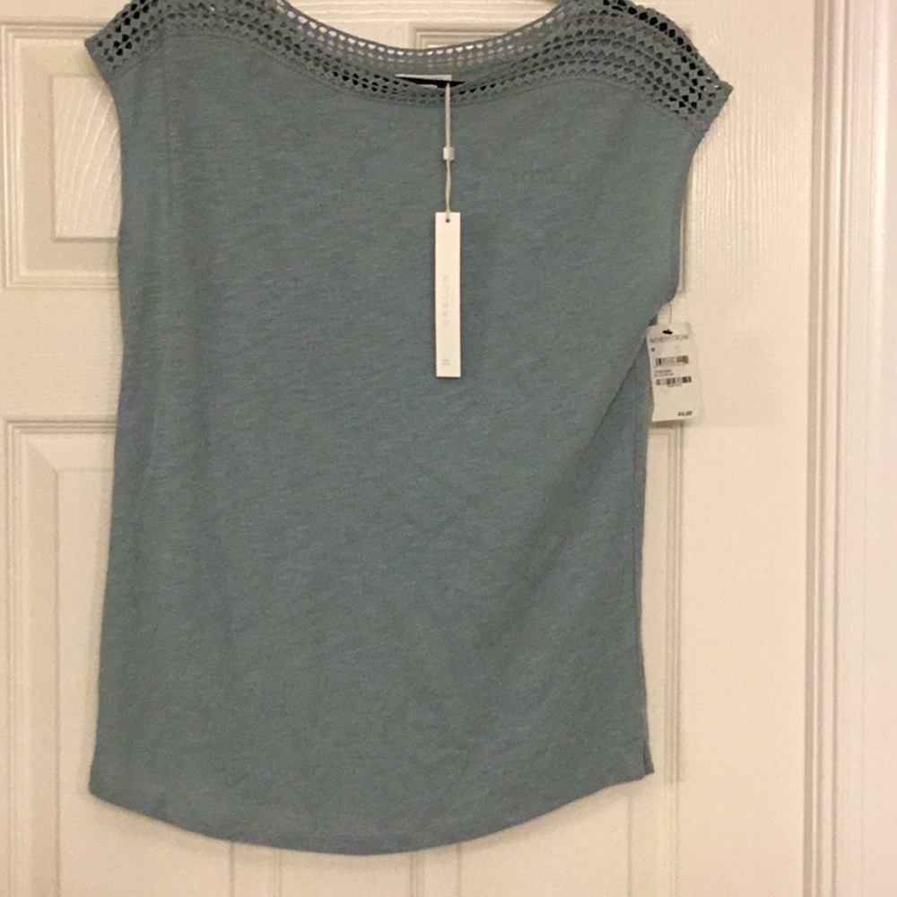 NWT Caslon Beautiful Blue Top